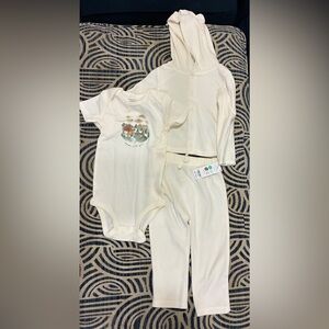 Carter's Cream Kids 3 Piece Set